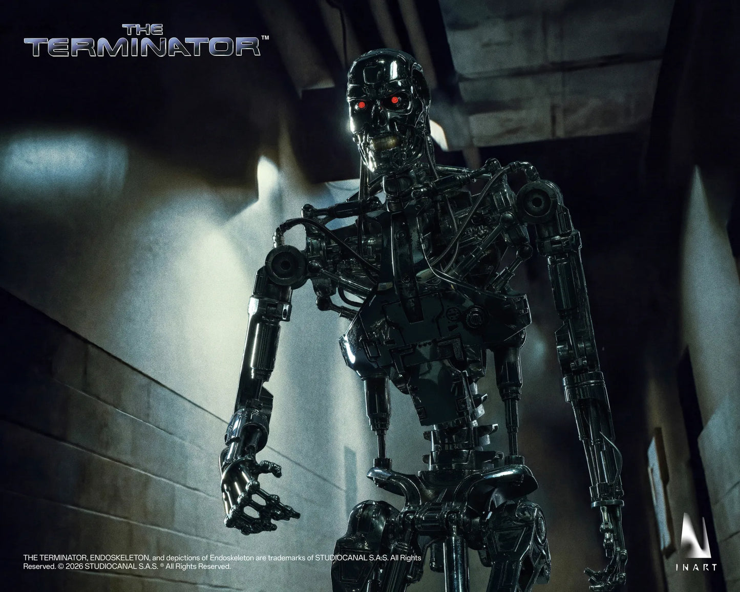 INART The Terminator T-800 Endosquelette Figurine de collection 1/6