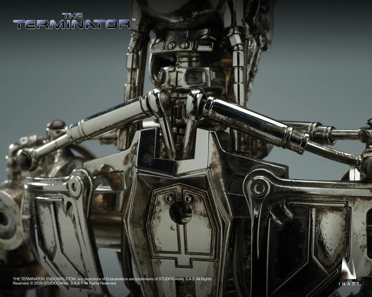 INART The Terminator T-800 Endoskeleton 1/6 Collectible Figure