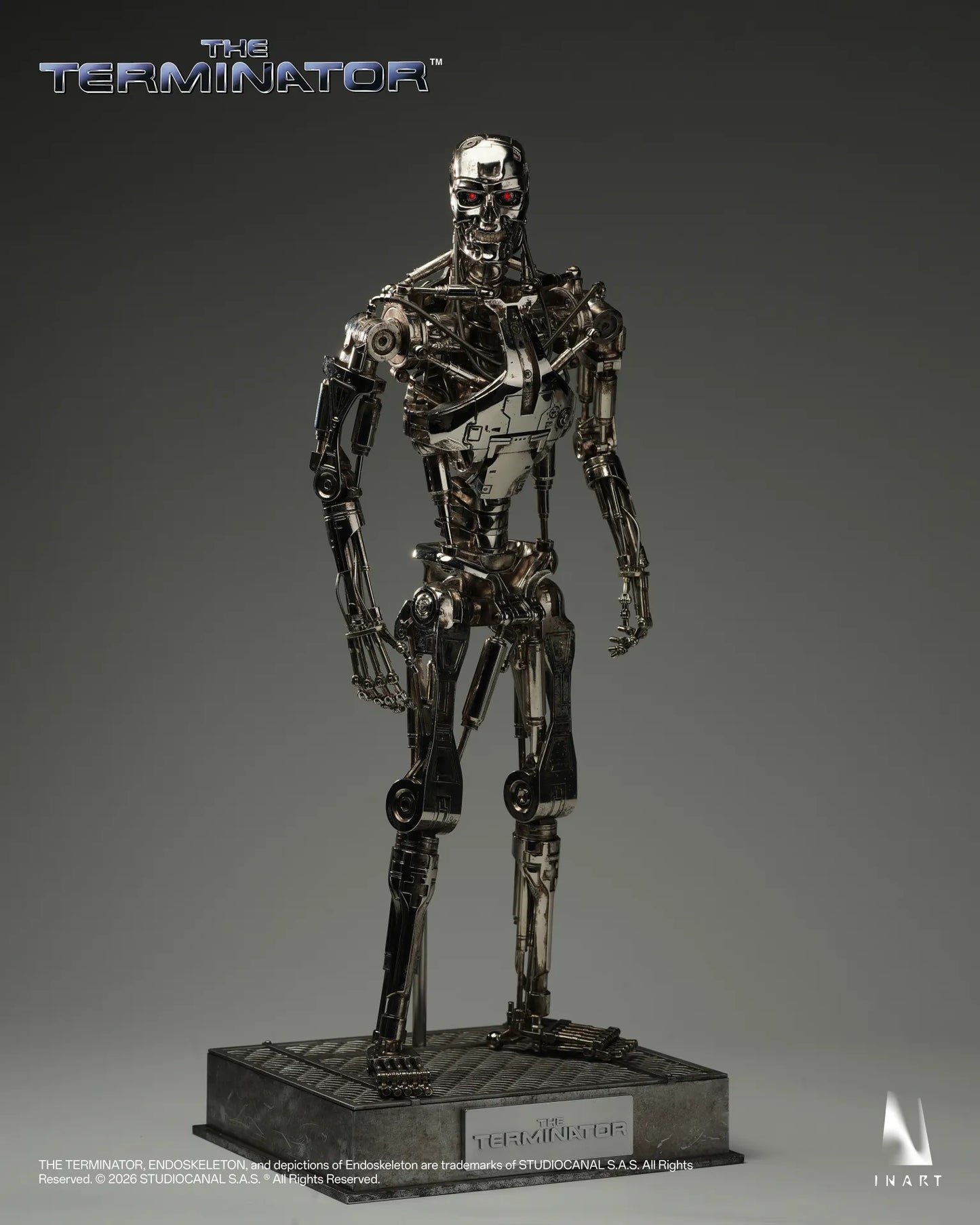 INART The Terminator T-800 Endoskeleton 1/6 Collectible Figure