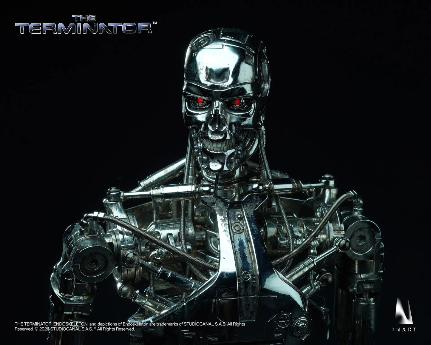 INART The Terminator T-800 Endoskeleton 1/6 Collectible Figure