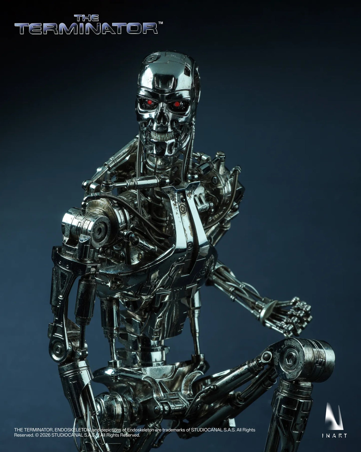 INART The Terminator T-800 Endoskeleton 1/6 Collectible Figure