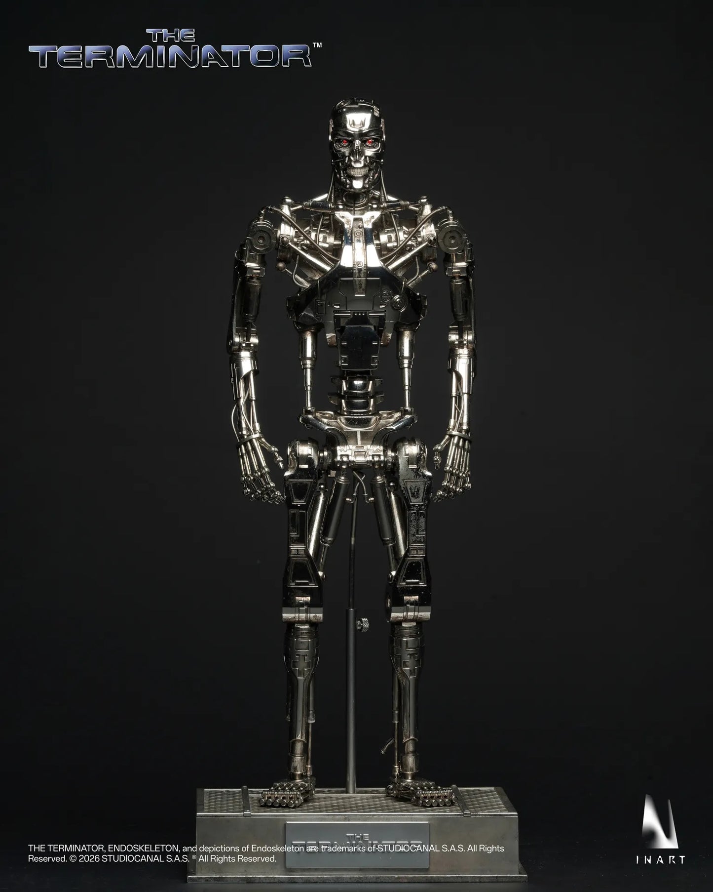 INART The Terminator T-800 Endoskeleton 1/6 Collectible Figure